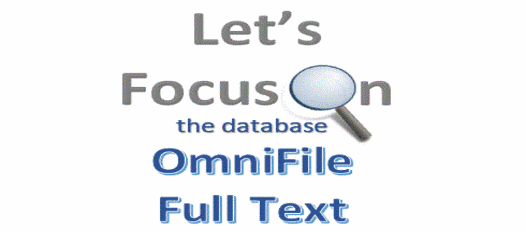 Focus on... OmniFile Full Text | Galway-Mayo Institute of ...