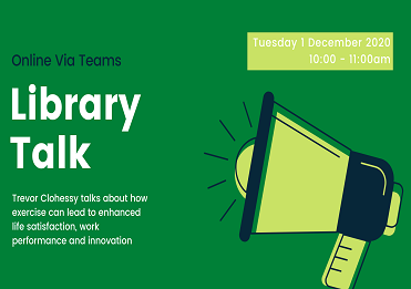 Library Talk poster