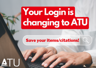 Your login is changing